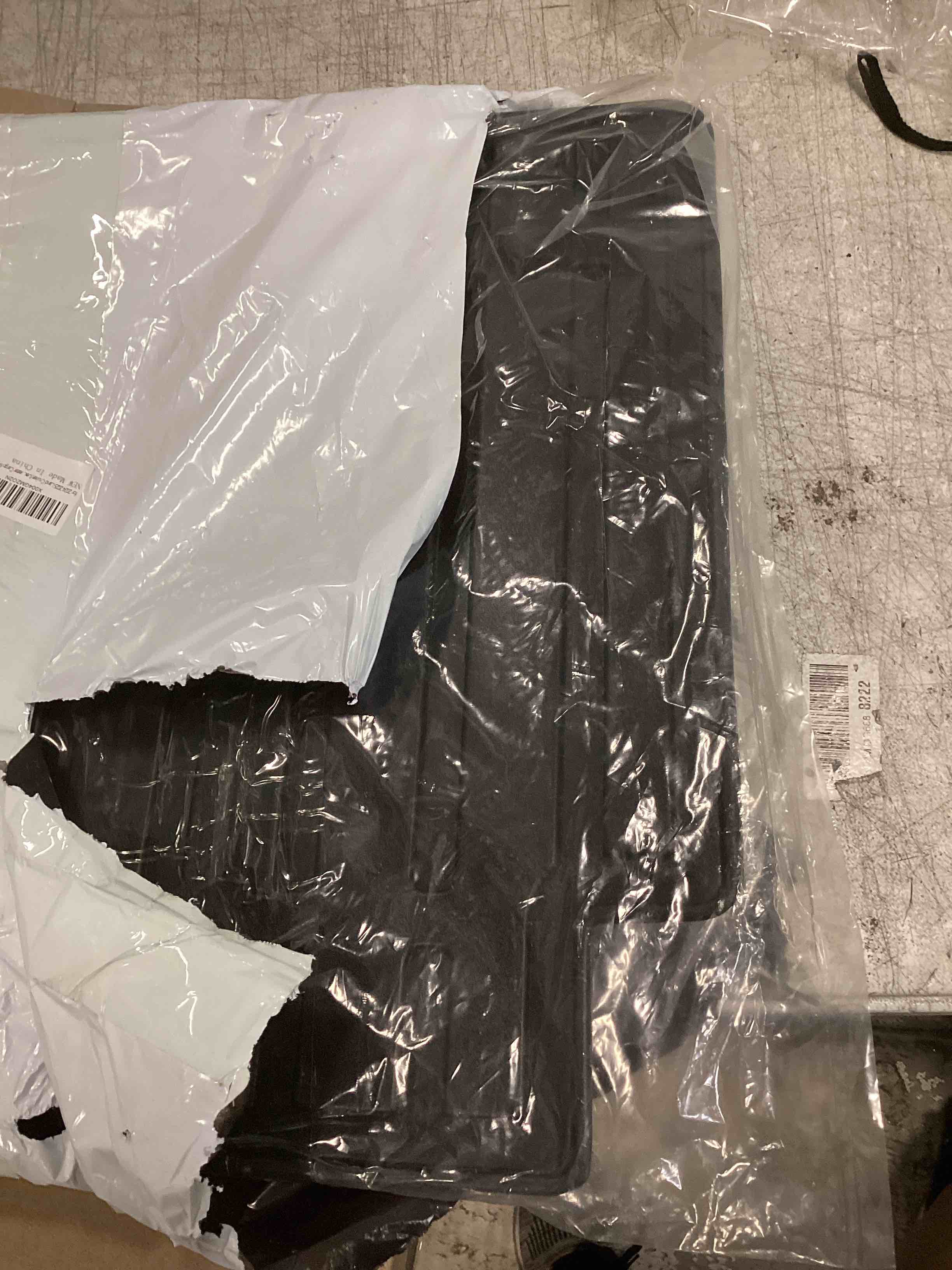 for 2024 2025 Toyota Land Cruiser/Lexus GX550 6 Seat Trunk Cargo Mats and 3rd Backrest Mats TPE All Weather Protection Accessories (only for 6 Seater Cargo Mats+Backrest Mat)