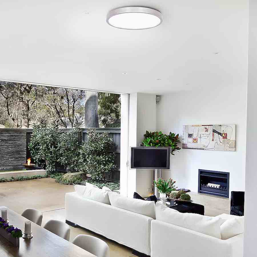 Project Source Adjustable Color Flush Mount Light