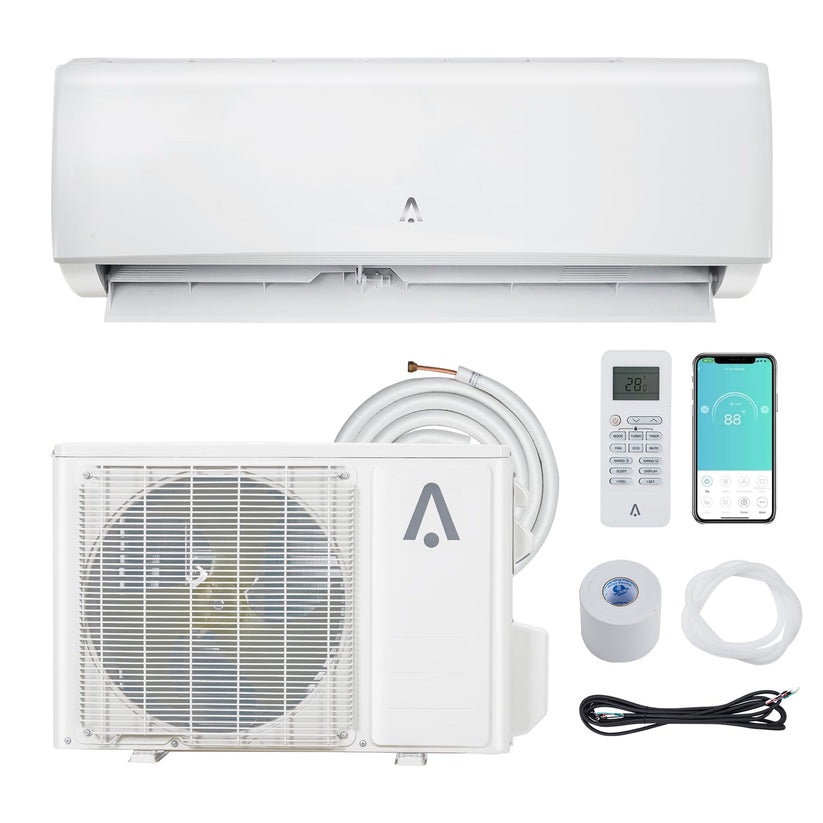 (IT’S JUST THE PART OF THE INTERIOR) (SIMILAR) Garvee Mini Split AC/Heating System With WiFi, 12000 BTU 19 SEER 2 208/230V~, Suitable for 750+ Sq. Ft