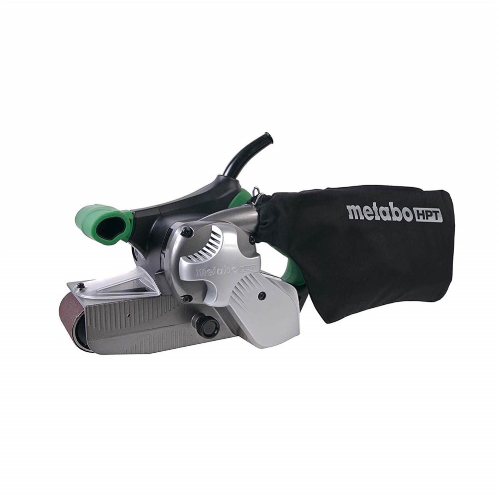 metabo hpt belt sander | 3 x 21 inch | for woodworking | variable speed | 9.0 amp motor | soft grip | 5-year warranty | sb8v2