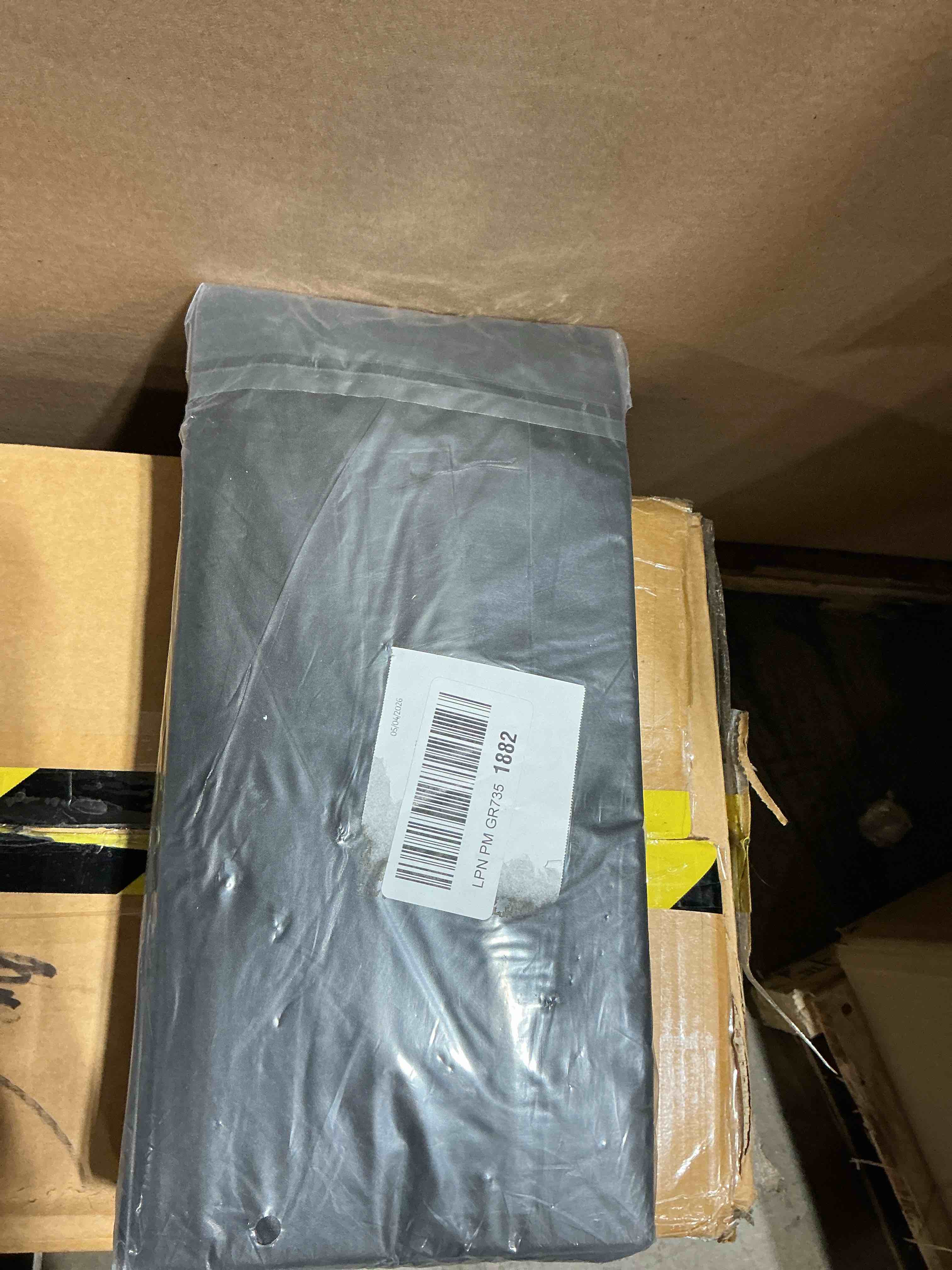 Condition photo showing New/Like New for 16 pack black plastic tablecloth for rectangle tables, premium decorative black disposable table cloths for parties, bulk rectangle party table cover for birthday, wedding, anniversary, 54 x 108 inch