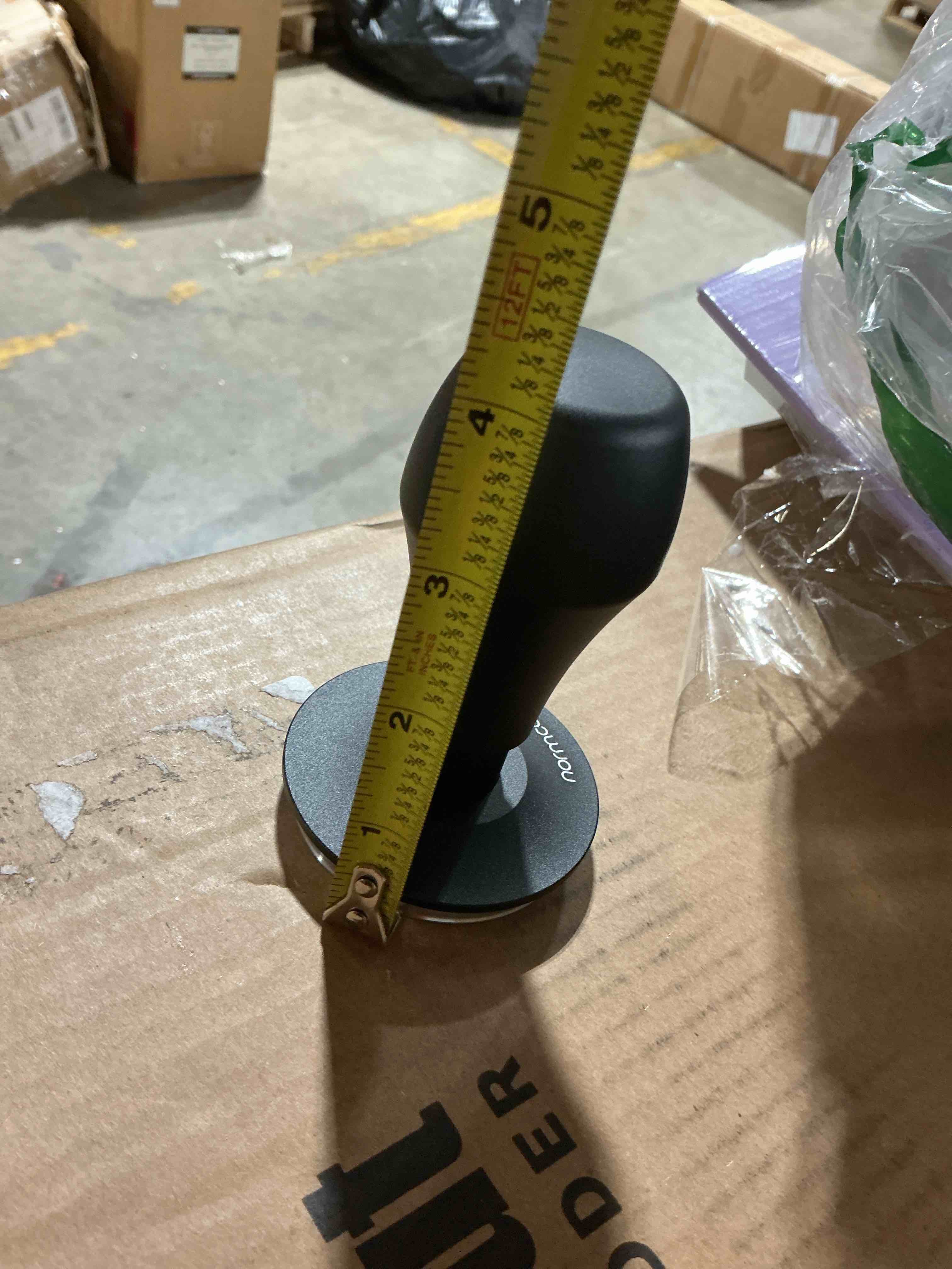 Condition photo showing Good Condition for normcore v4 coffee tamper 4” - spring-loaded tamper – barista espresso tamper with 15lb / 25lb / 30lbs replacement springs - anodized aluminum handle and stand - flat base