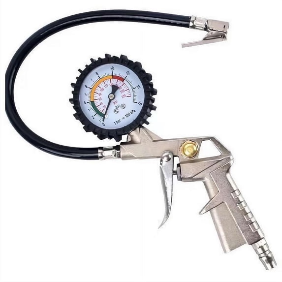 Condition photo showing Good Condition for sharktrue tire inflator with pressure gauge,psi digital tire pressure gauge withhose and chuck,perfect for any car, truck, motorcycle, rv