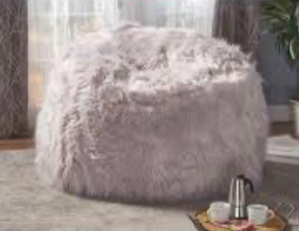 lounge pod sherpa pink - love 2 design