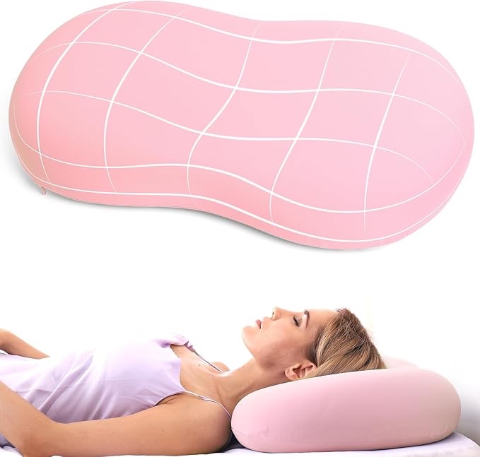 KEEPMOV Cervical Memory Foam Pillow: Neck Pillows for Pain Relief Sleeping - Ergonomic Pillow for Neck and Shoulder Pain | Contour Support Bed Pillow