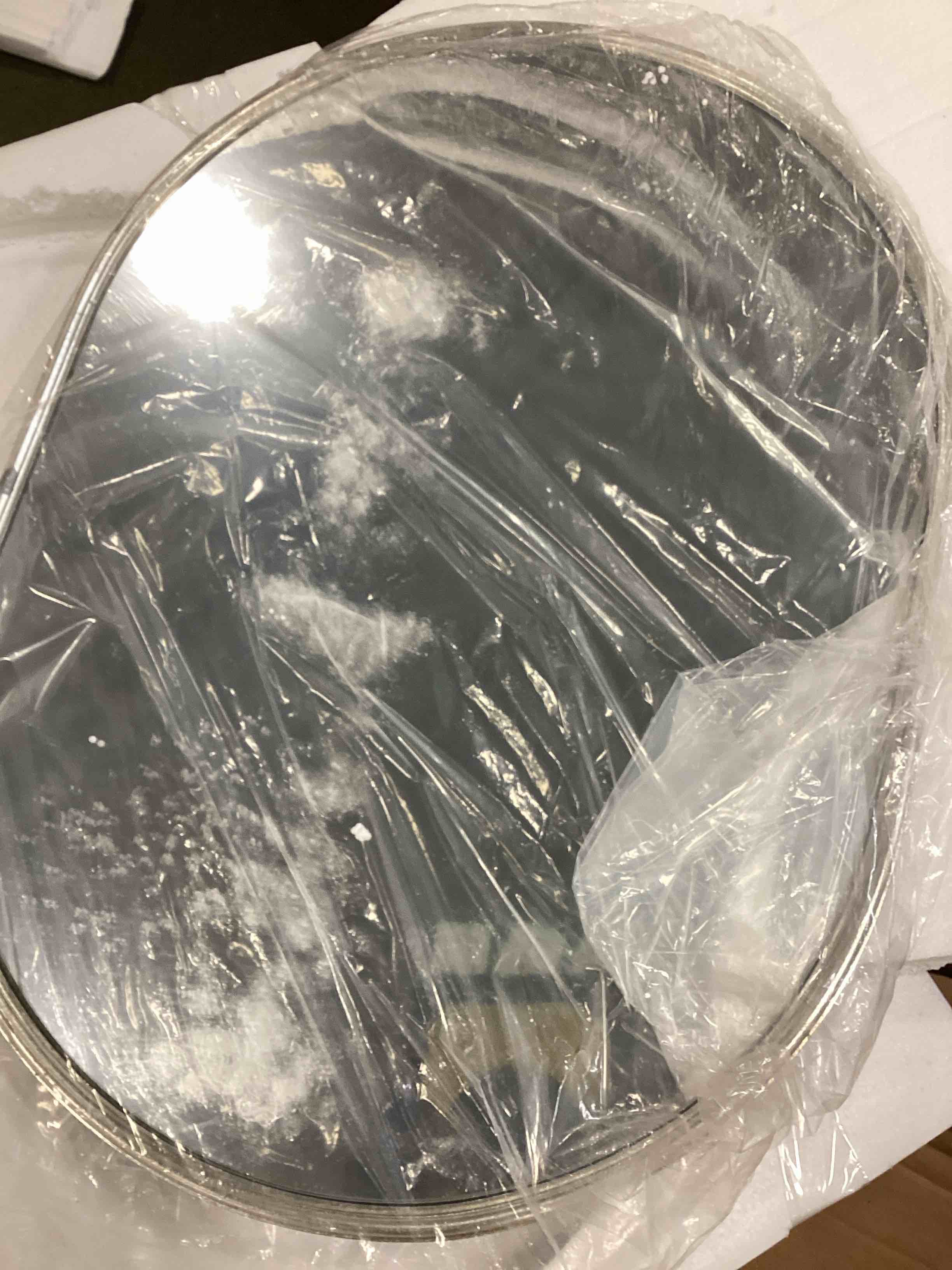 Dashiya Flat Wall Mirror 24”x18”