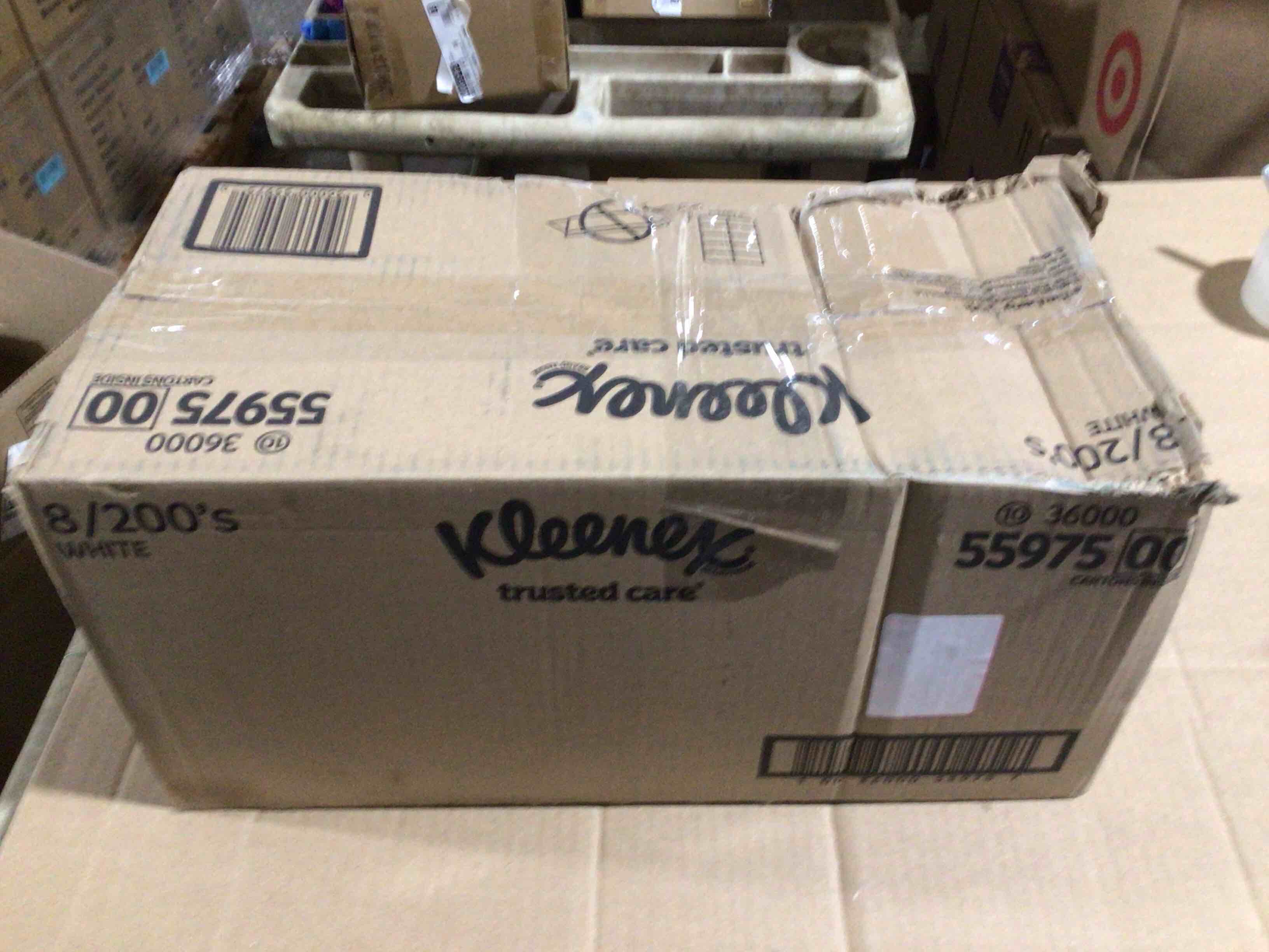 kleenex trusted care facial tissue - 8pk/200ct