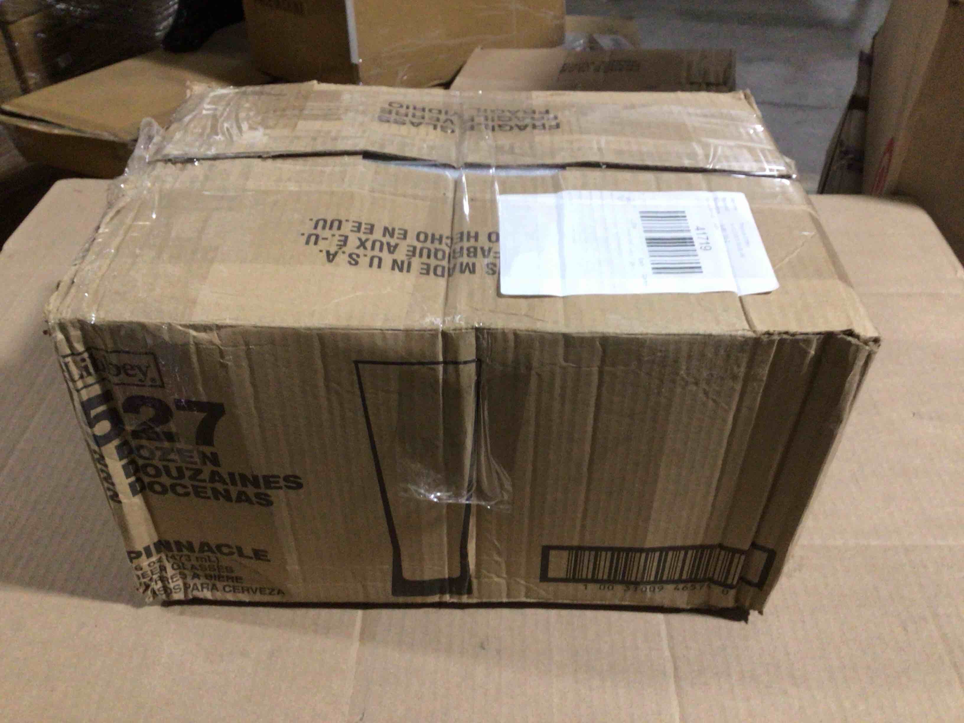 Case of 24 Libbey 16 Ounce Pinnacle Customizable Pilsner Glasses