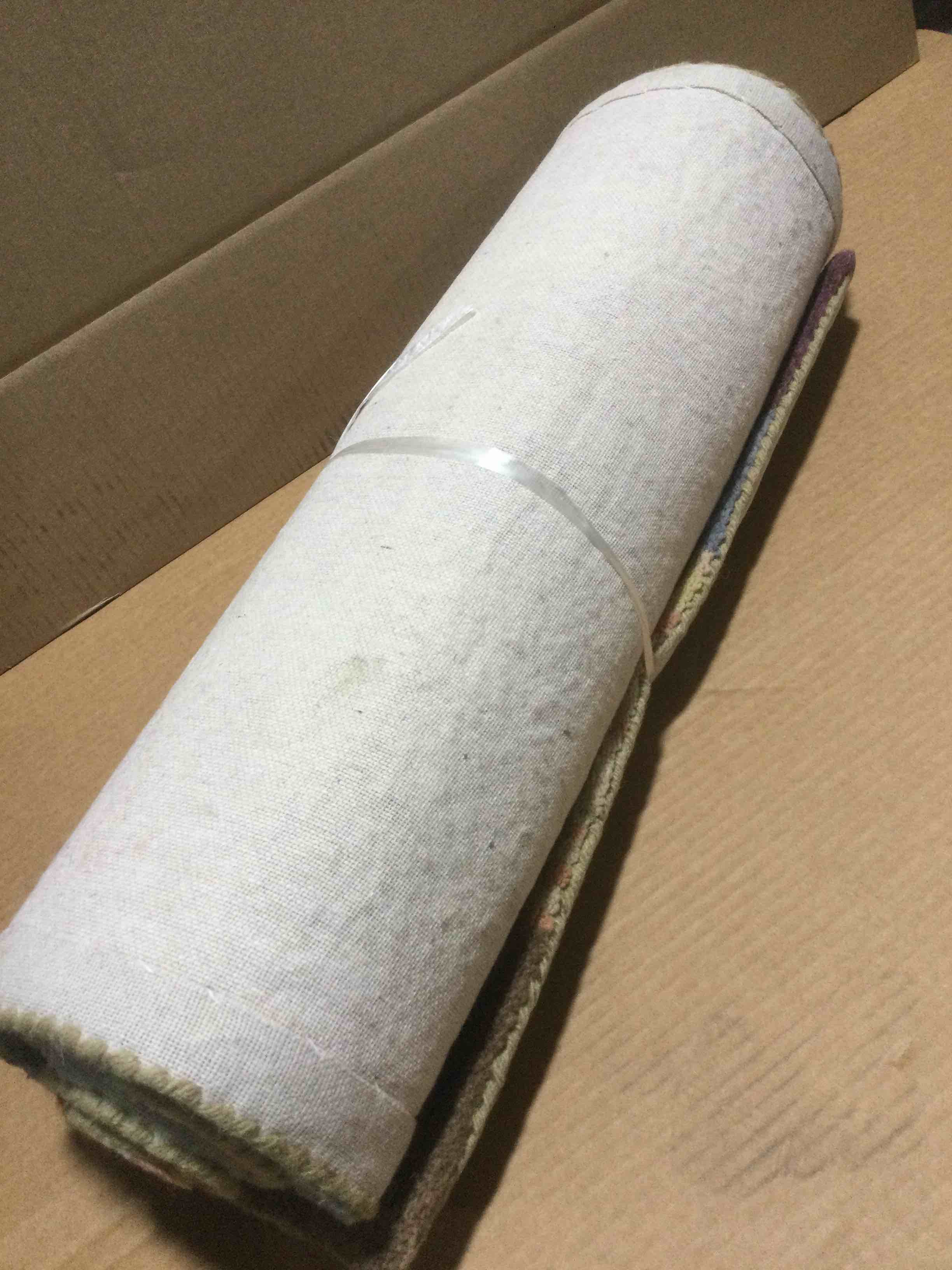 Condition photo showing New/Like New for royal palace 2’3”x7’ runner watercolor floral dreams 