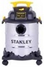 Stanley 6 Gallon Wet/Dry Vacuum 5.0- Peak HP Stainless Steel