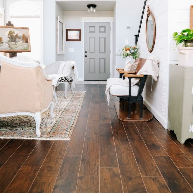 Select Surfaces Smoked Hickory SpillDefense Laminate Flooring