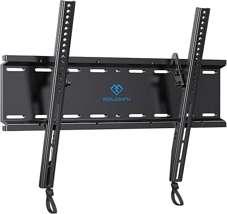 PERLESMITH Tilting TV Wall Mount Bracket Low Profile for Most 23-60 inch LED LCD OLED, Plasma Flat Screen TVs