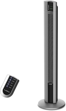 Lasko T48312 48 Inch 3 Speed Oscillating Tower Fan with Nighttime Setting
