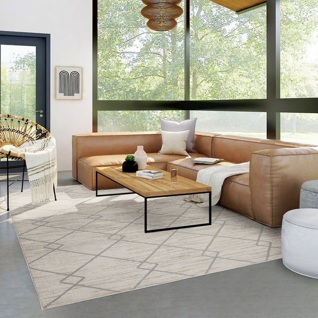 Tuscany Area Rugs G15473 Tongva Cream 5ft x 7ft