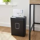 Pen+Gear 6-Sheet Cross-Cut Paper/Credit Card Shredder with 3.7 Gallon Bin  Black  Home & Office Use