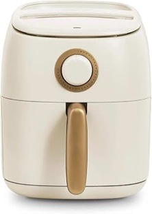 Dash DCAF12CGBGCM02 Ceramic Tasti-Crisp Express Air Fryer 1000 Watts 2.6 Qt Capacity - White