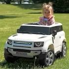 LAND ROVER DEFENDER 12V KIDS RIDE-ON CAR 