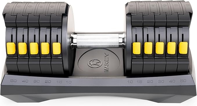 Marcy 50lb Adjustable Dumbbell System | ADDB-6198