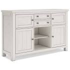 Relaxed Vintage Sideboard, peppercorn/smokey white