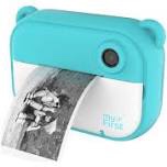 myFirst Camera Insta 2 Kids Instant Print Camera 12MP Photos 1080P Video, microSD Card, Neck Lanyard, Gift for Boys 5-12 (Blue)