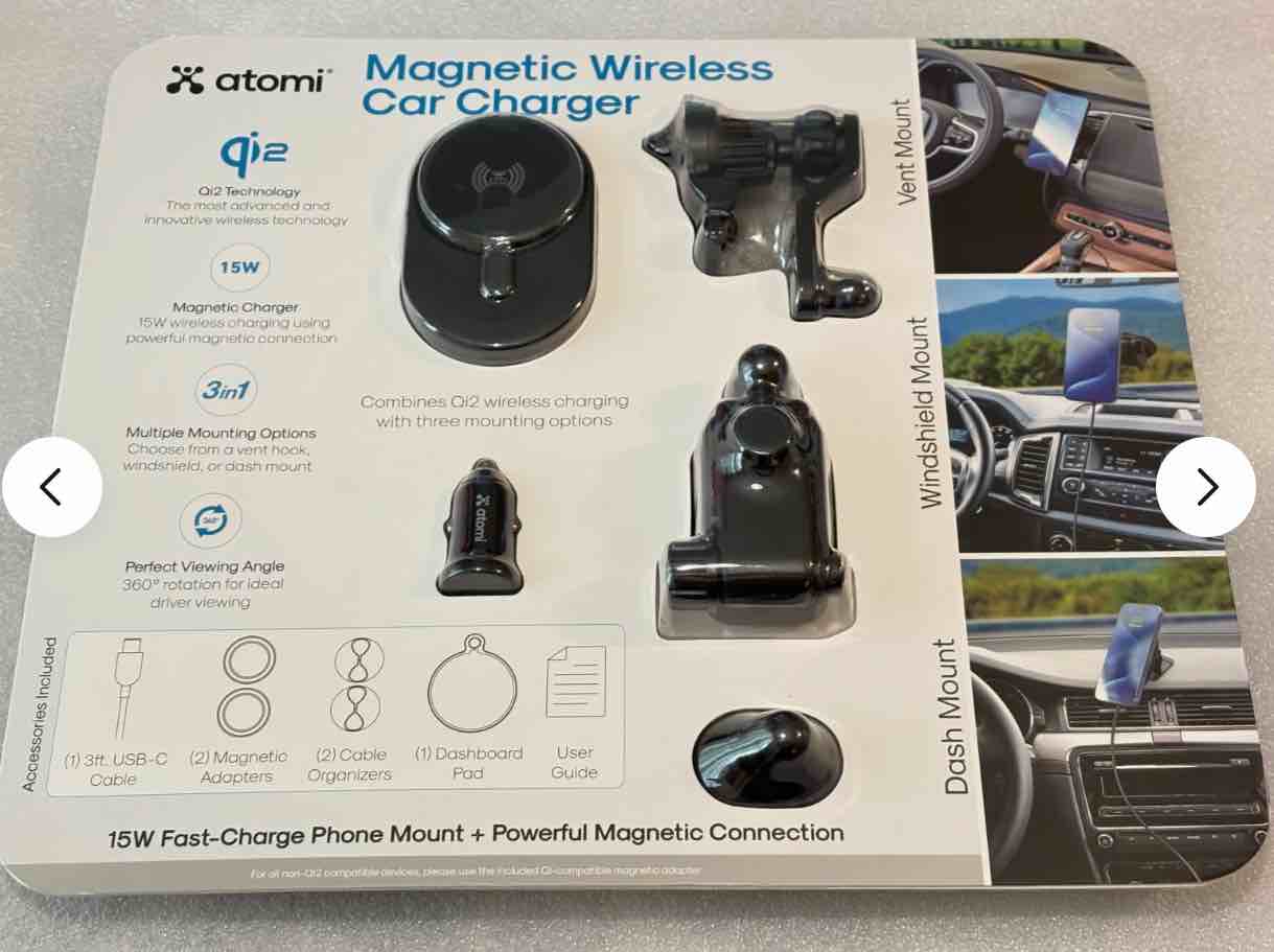 magnetic wireless car charger 