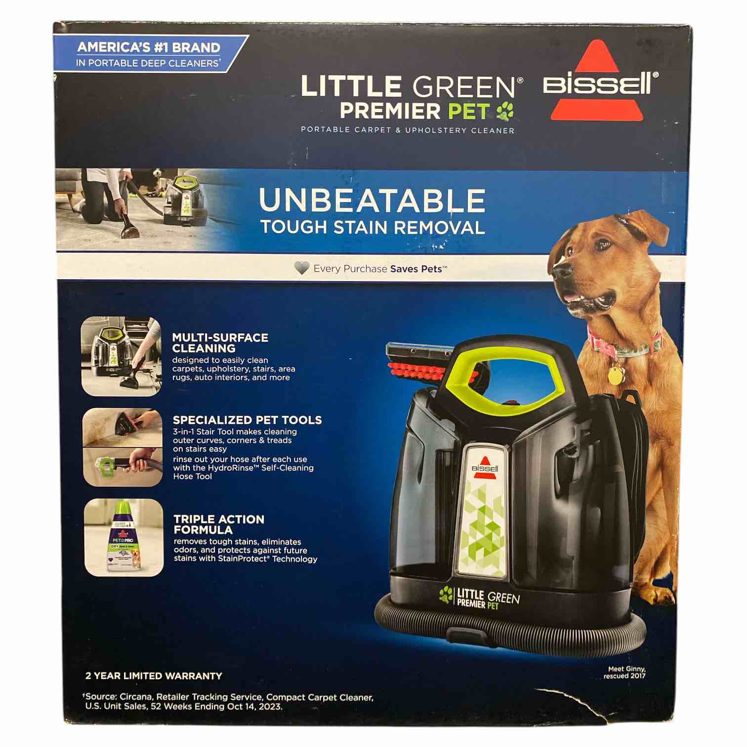 BISSELL Little Green Premier Pet Portable Deep Cleaner, 3500 by Bissell
