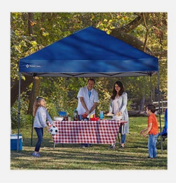 ezlift100 10'x10' instant canopy with patented easylift technology