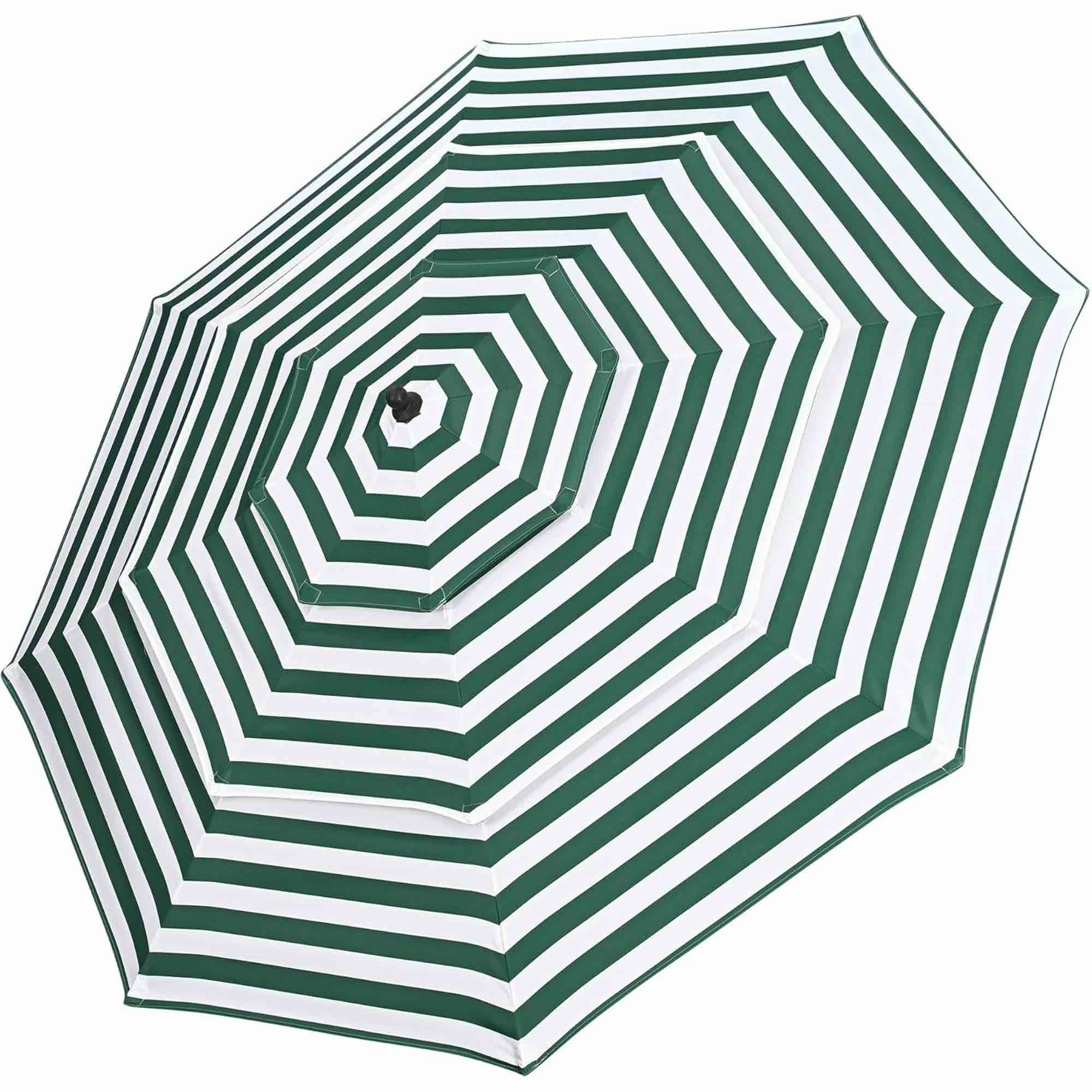 (similar) 9 Ft 3-Tier Patio Umbrella Replacement Canopy Market Table Top Market Pool