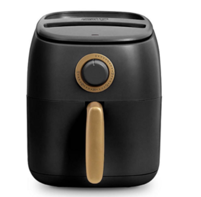 Dash DCAF12CGBGBK02 Ceramic Tasti-Crisp Express Air Fryer, 1000 Watts, 2.6 Qt