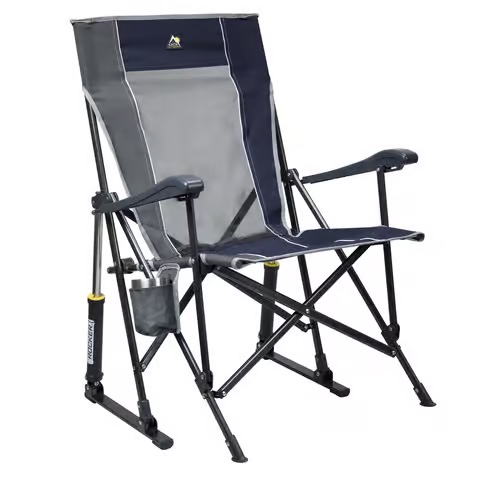 gci outdoor roadtrip rocker xl portable folding camp chair