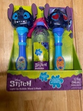 Licensed Character Light-Up Bubble Wands with Bubble Solution, 2 pk