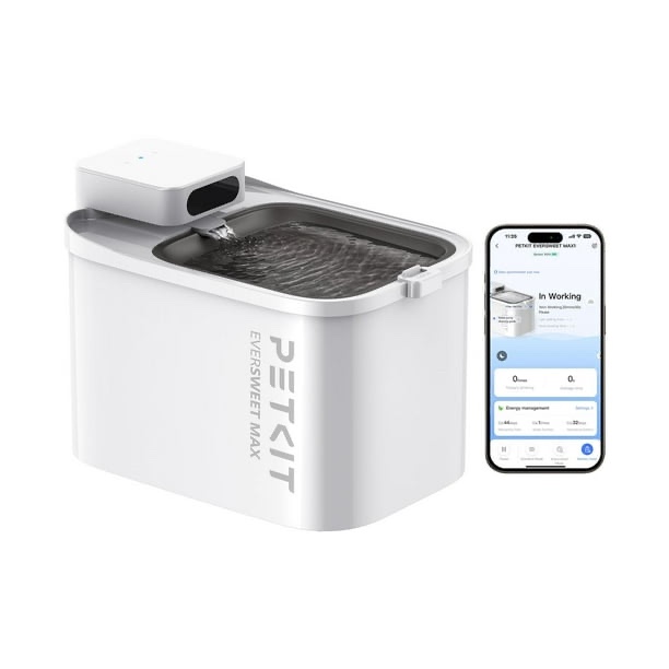 petkit eversweet cordless max smart pet drinking fountain