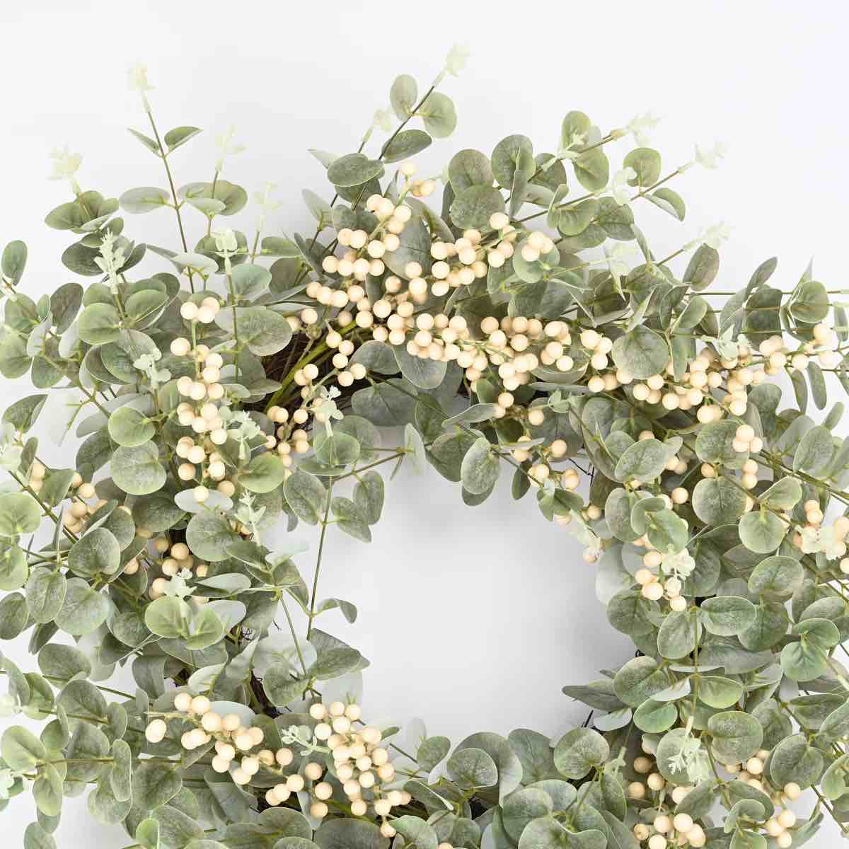 26" Every Day Eucalyptus Berry Wreath for Front Door
