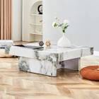 Square Marble Style Coffee Table