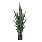 48'' Artificial Snake Plant in Planter