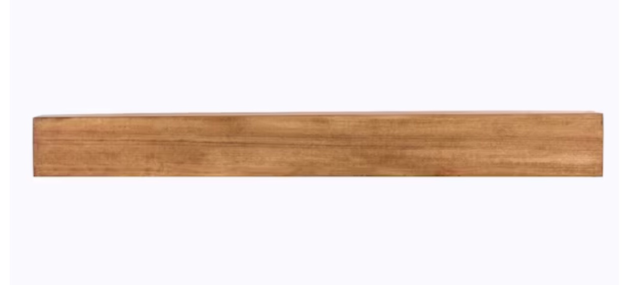 Modern Farmhouse 60 in. Aged Oak Mantel