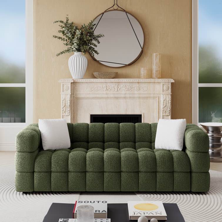Monica Modern Style Sofa incomplete only 1 box 