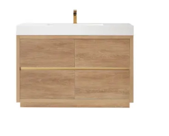 ( incomplete/ missing top ) Miseno MV703048 Huesca Bathroom Storage