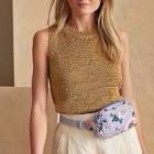Mini Belt Bag in Hydrangea 