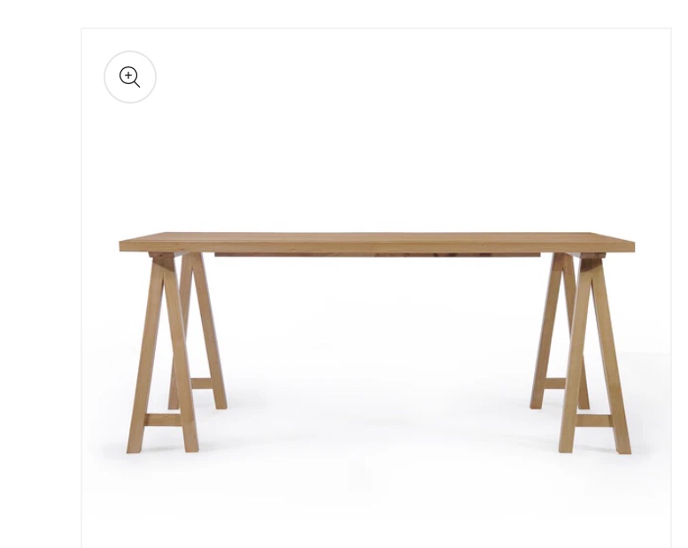 Sabrina Mid Century Modern Wood Dining Table