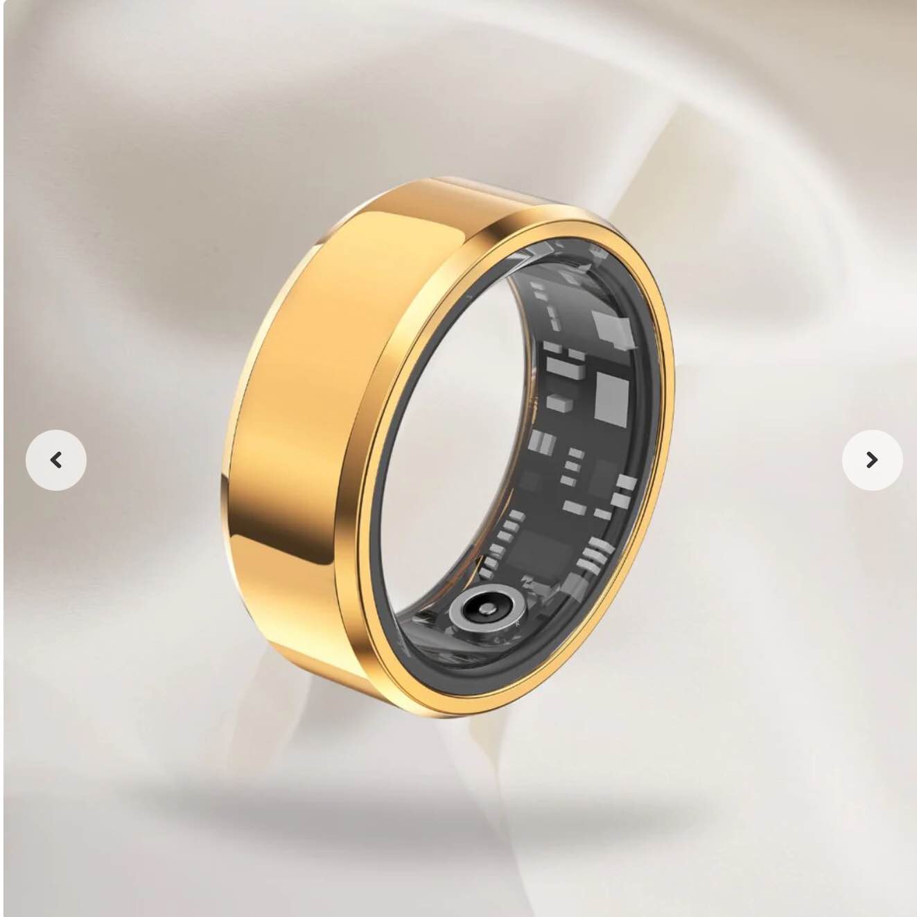 Ultrahuman Ring AIR - Smart Ring, Health Tracker, Sleep & Fitness Tracker for Men/Women, Choose Size and Color size 8 