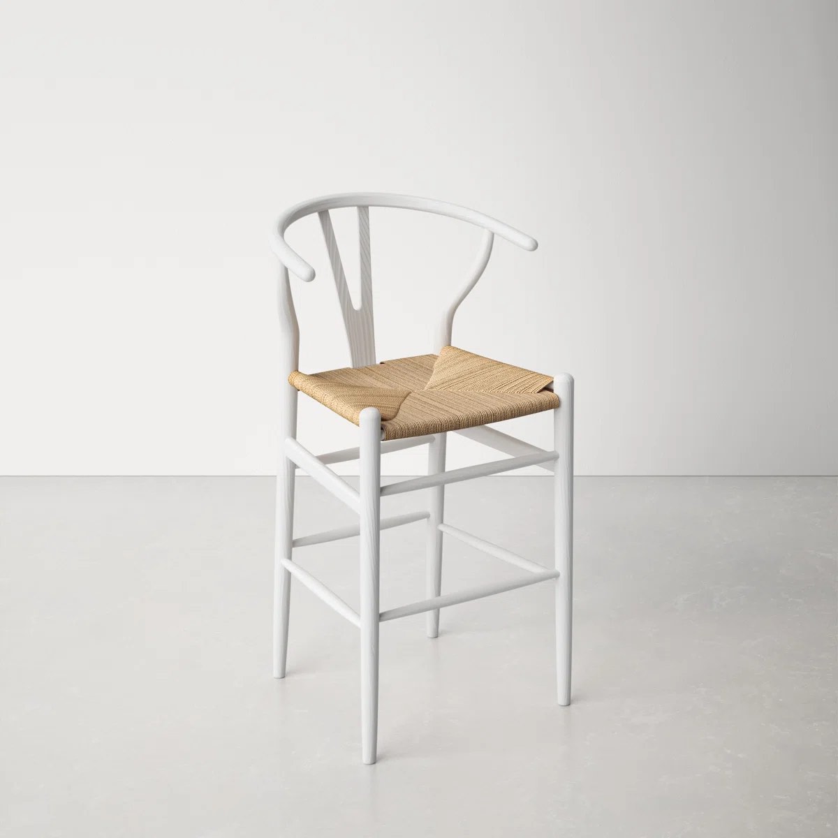 Etta solid wood bar and counter stool