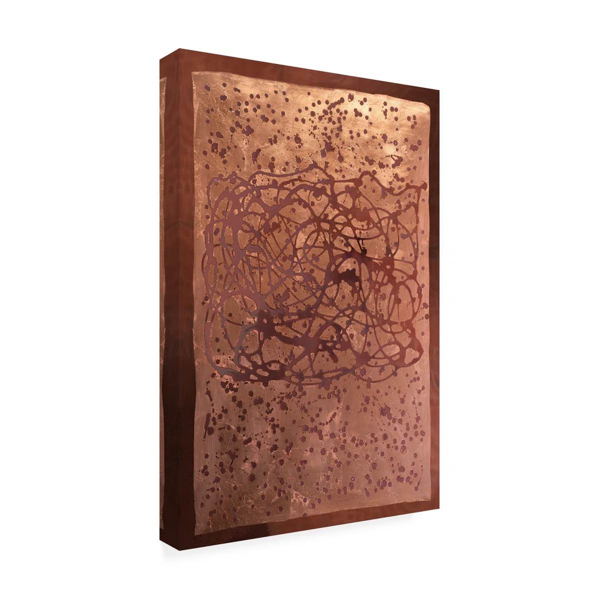 " Graffiti In Copper II " by Vanna Lam 22”x32” 