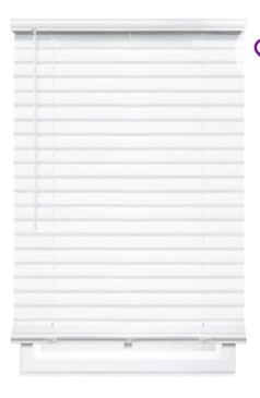 2 inch room darkening cordless vinyl horizontal Venetian blind 36x64