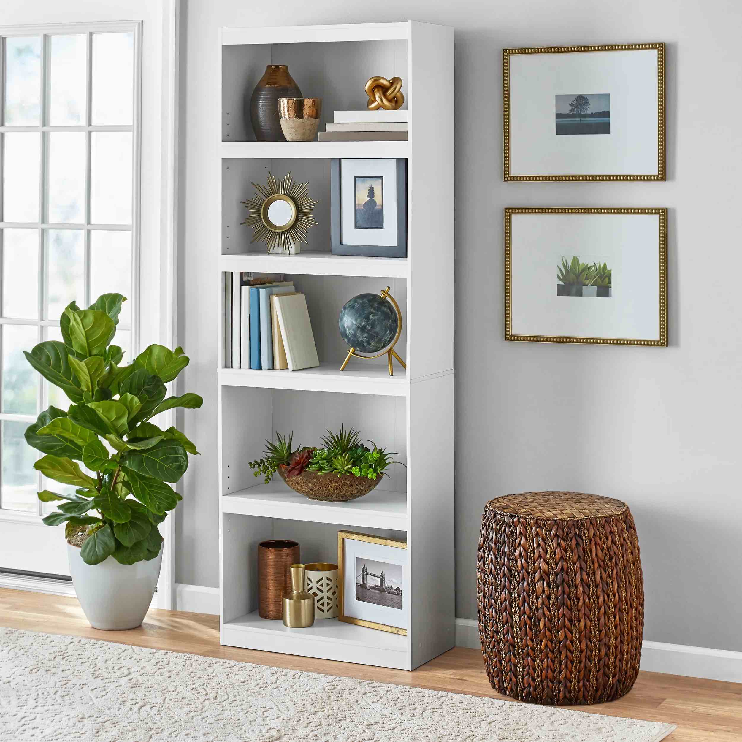 MainStays 5 Shelf Bookcase 