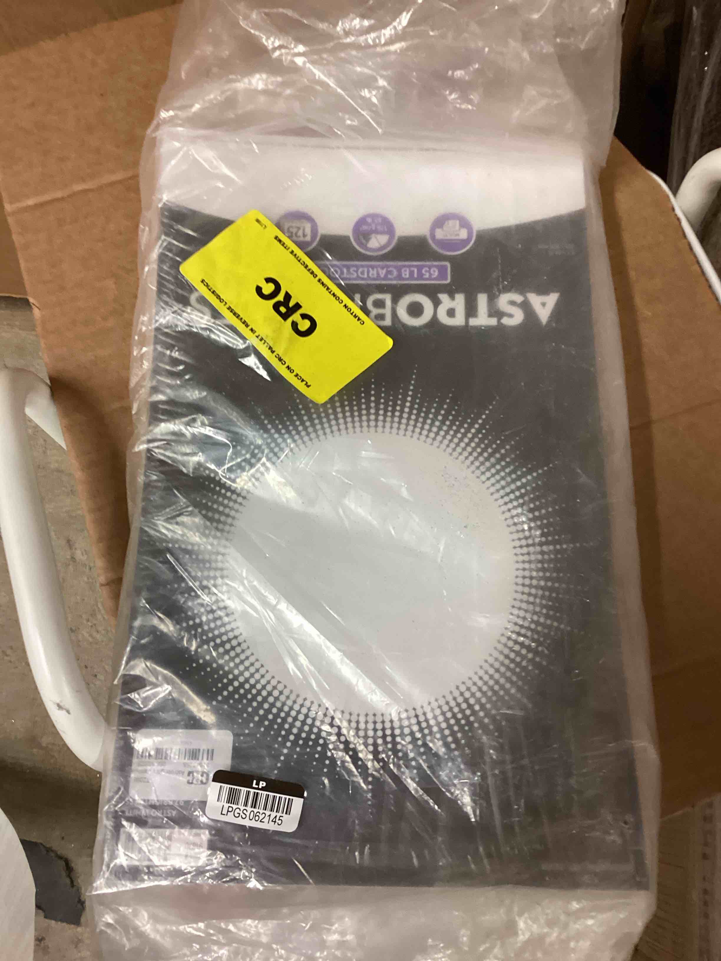 Condition photo showing New/Like New for Astrobrights Cardstock Paper, 65 lbs, 8.5 x 14, Bright White 1-Pack