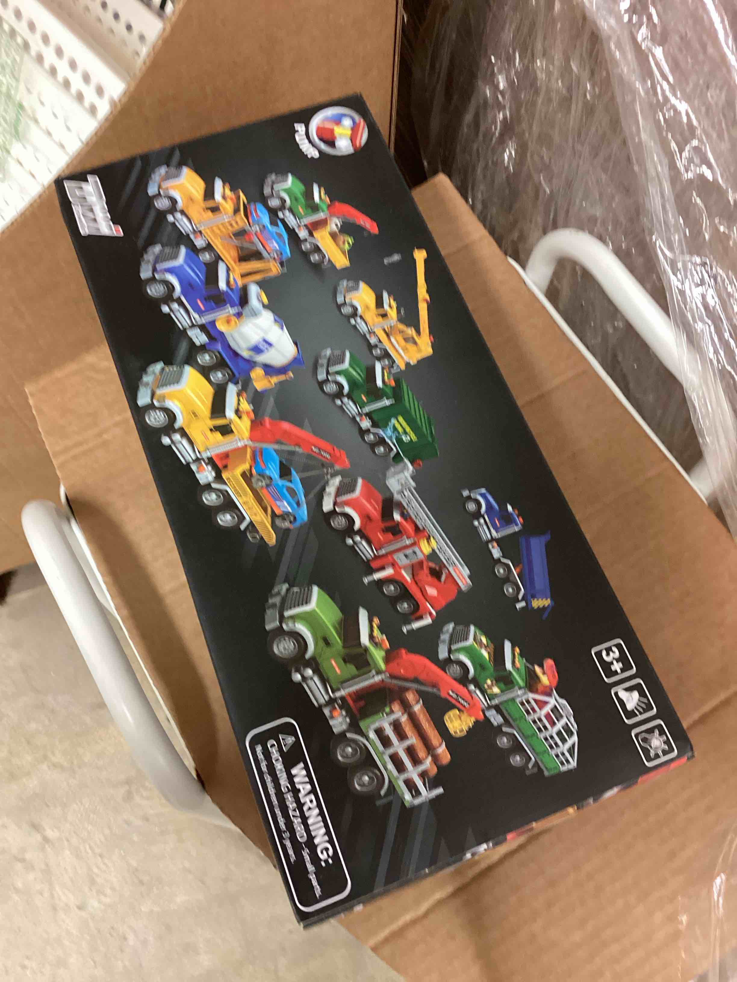Condition photo showing New/Like New for Dwi Dowellin Toy Truck Transport Cars Carrier with Dinosaur for Kids Toddlers,Birthday Gifts for Boy Toddler Child 3 4 5 6 Years Old dinosaur truck