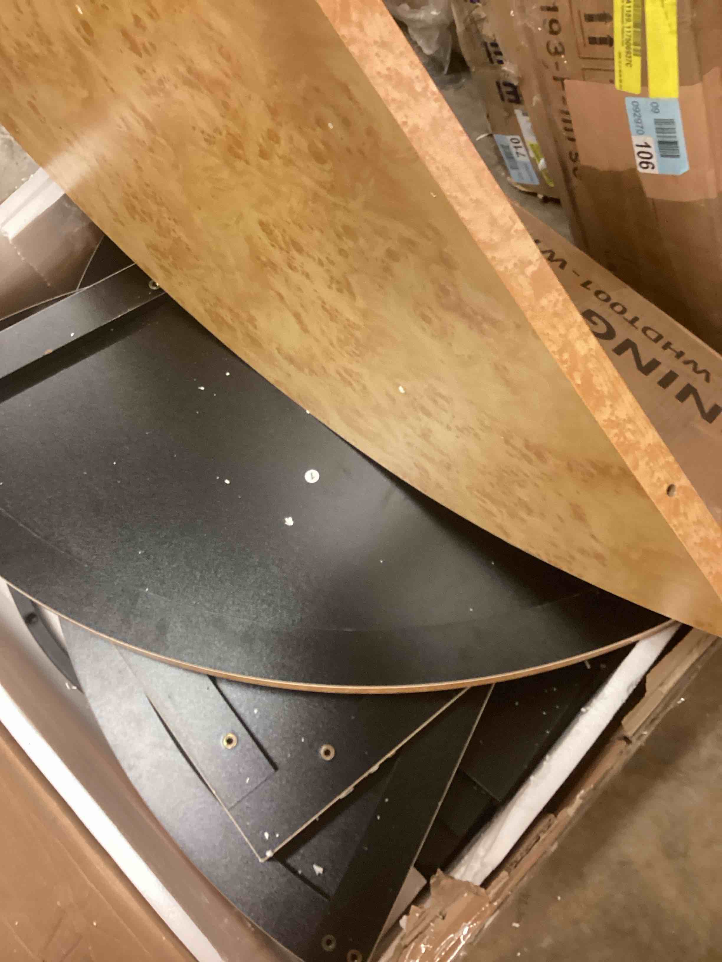 Condition photo showing As Is for  Round Dining Table(Similar)