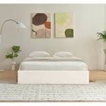 Side Lift Up Platform Storage Bed King