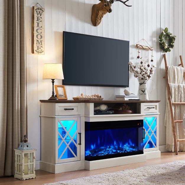 fireplace tv stand (incomplet)